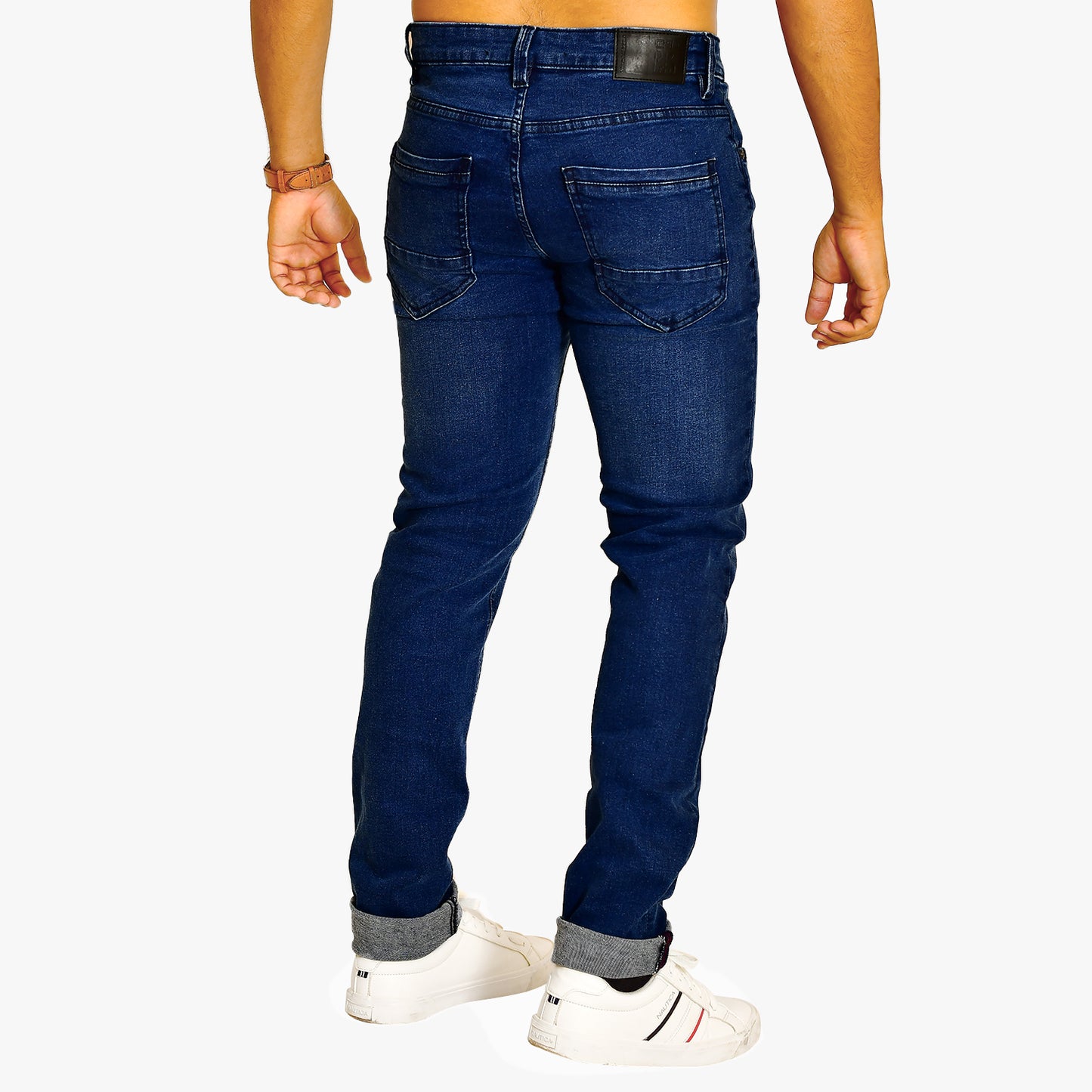 DD23 Dark Blue - Men's Denim Pant Slim Fit