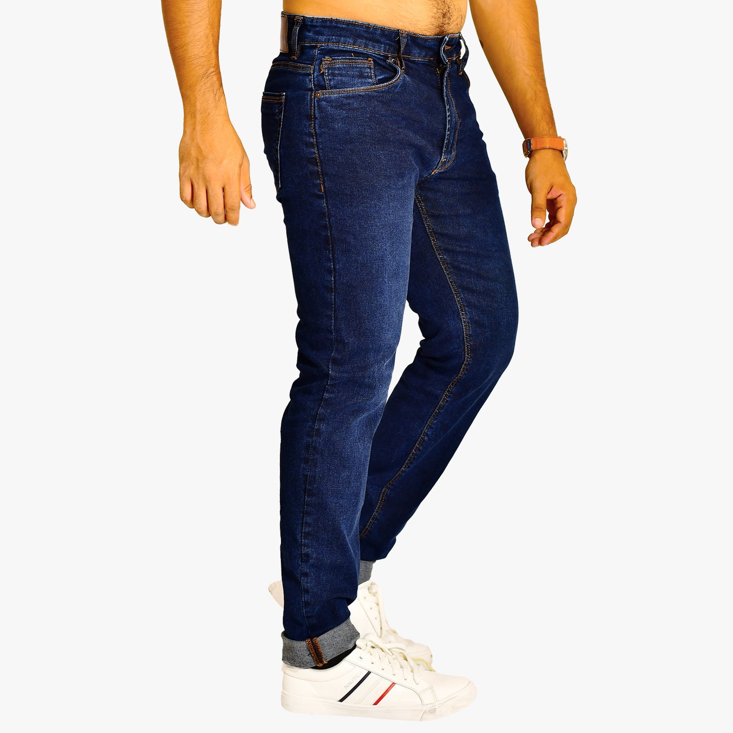 PLC23 Dark Blue - Men's Denim Pant Slim Fit