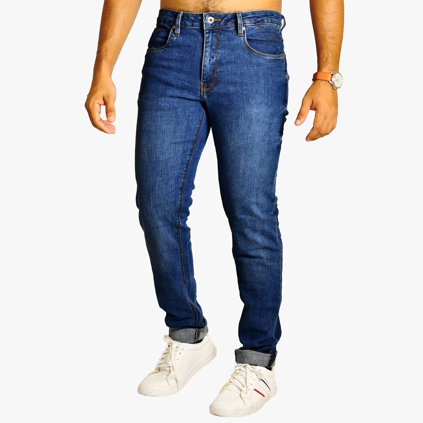 TMH22 Blue - Men's Denim Pant Slim Fit