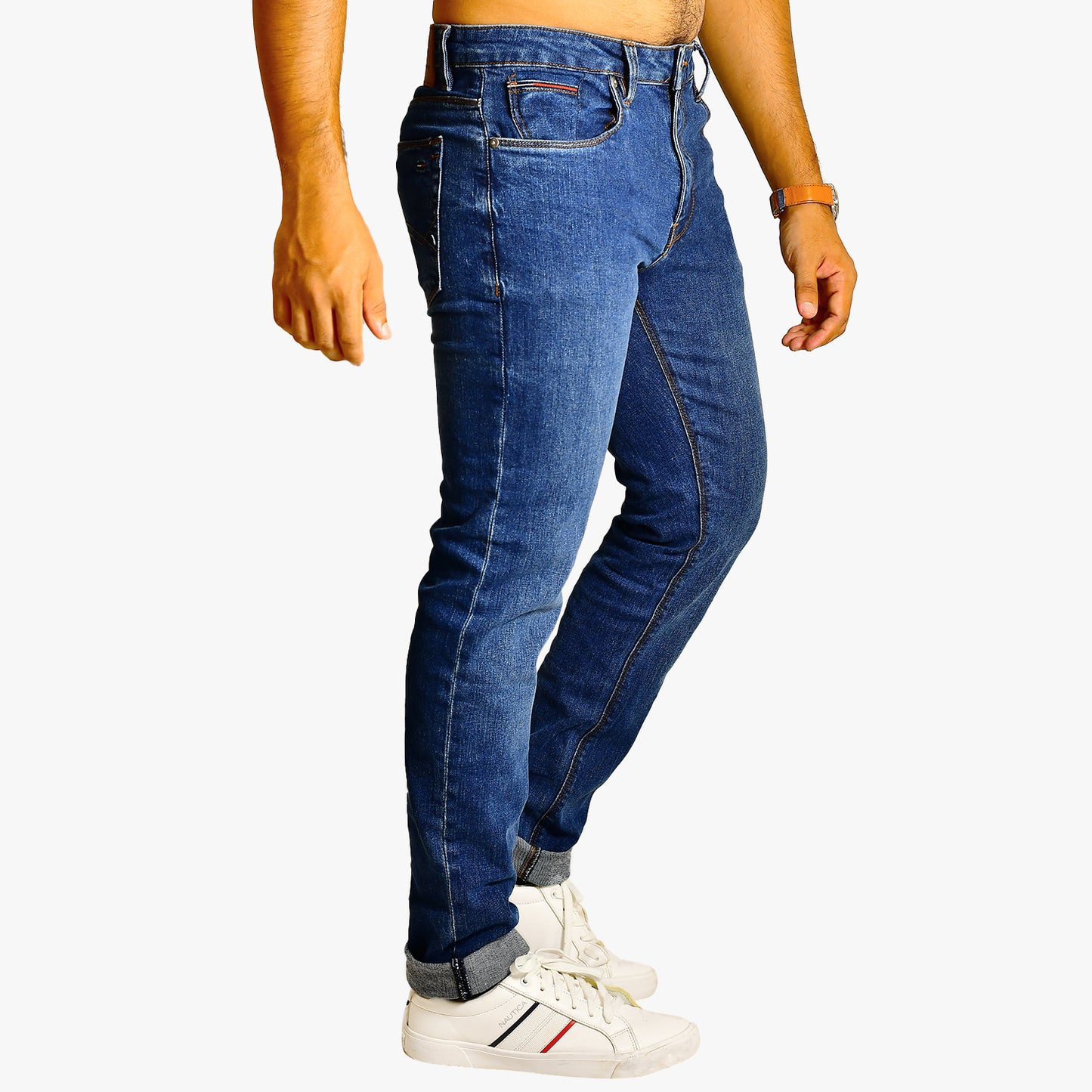 TMH22 Blue - Men's Denim Pant Slim Fit