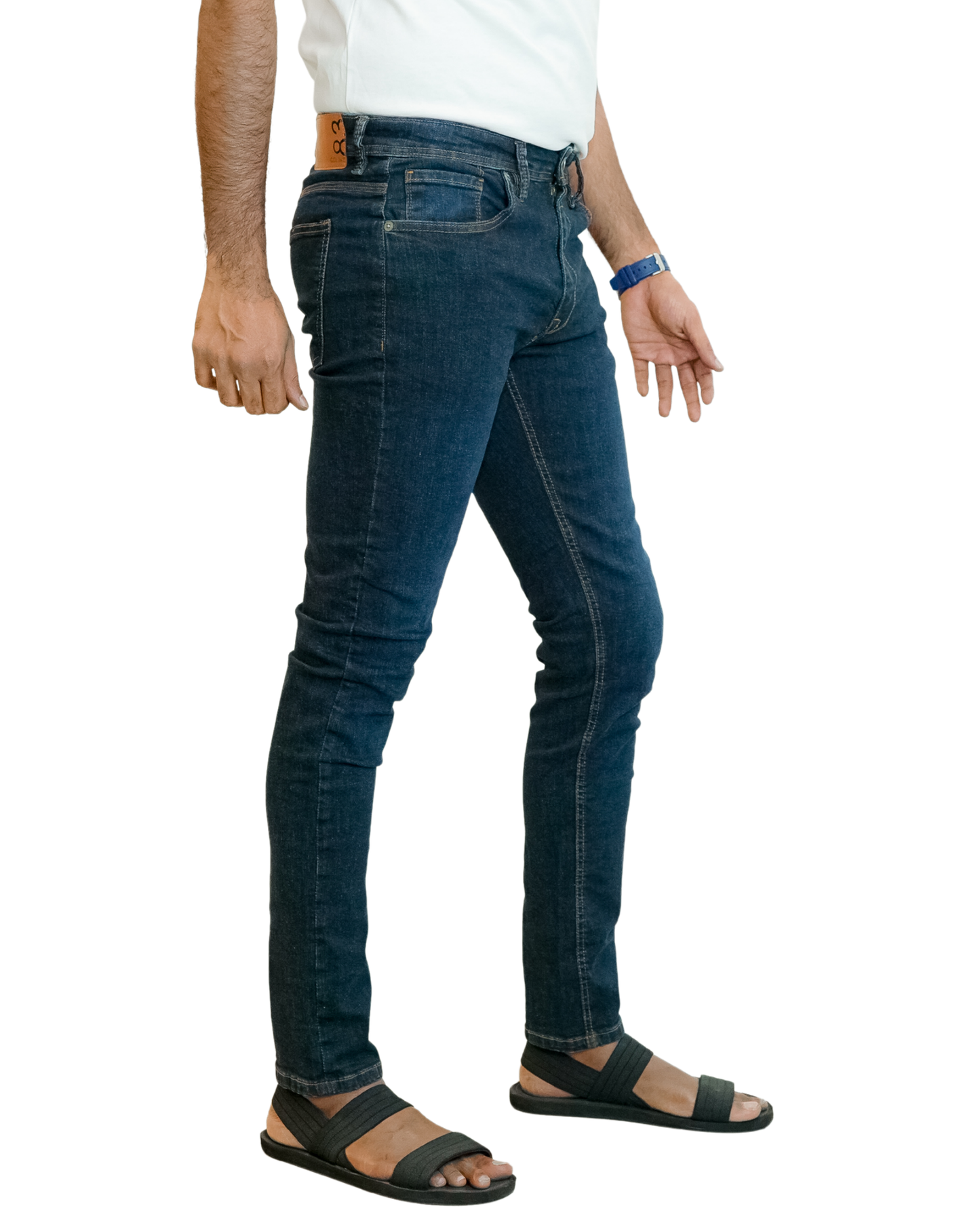 CLN Dark Blue Men’s Skinny Slim Fit Jeans
