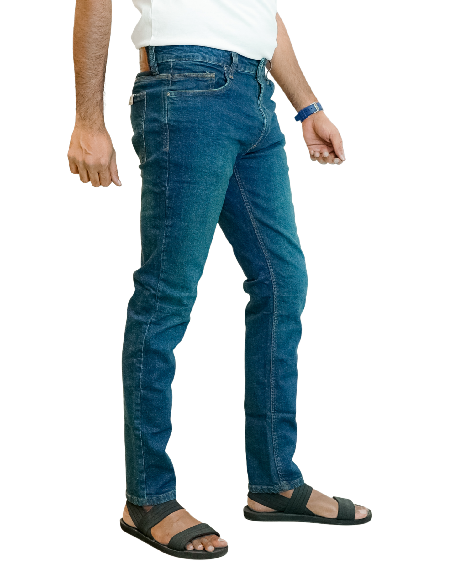 Ditch Plains Men’s Slim Fit Dark Blue Jeans
